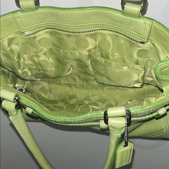 Coach Hampton Satchel Y2K Pebbled Leather Shoulder Bag - Picture 5 of 11